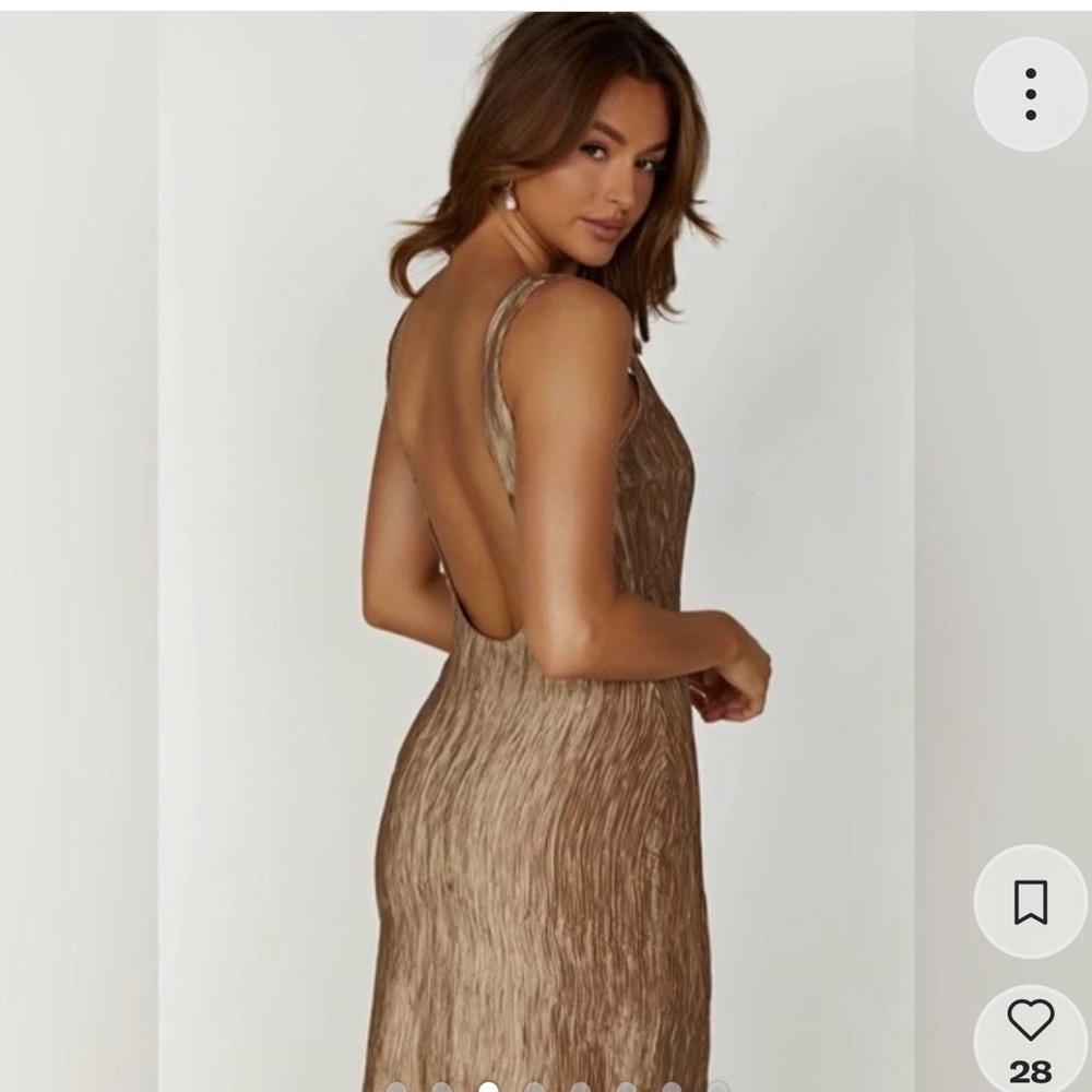 Meshki theia plisse maxi dress - Picture 13 of 15